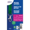 Smycz z karabińczykiem (10 sztuk) 440x15mm zielona 4842G AVERY