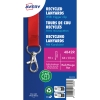 Smycz z karabińczykiem (10 sztuk) 440x15mm czerwona 4842R AVERY
