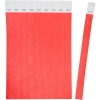 Opaski na rękę 256x19mm (50 arkuszy = 500 opasek) neonowe czerwone TYVRD-50 AVERY