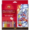 Kredki POLYCOLOR 36 kolorów 3835 KOH-I-NOOR
