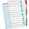 Przekładki kartonowe MYLAR A4 MAXI 1-12 ESSELTE 100209