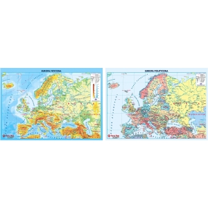 Podkład dwustronny MAPA EUROPY 0318-0050-99 P ANTA PLAST