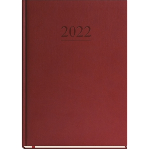 Terminarz B5 Klasyczny - bordowy T-221V-B Michalczyk i Prokop