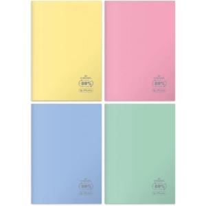 Zeszyt A5 60k kratka ECO PP PASTEL COLORS 9552746 HERLITZ