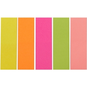 Zakładki index.pap.15*50 5kol. NEON 7154 009144 LEVIATAN