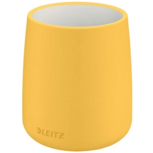 Kubek na długopisy Leitz Cosy, żółty 53290019