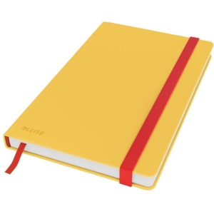 Notatnik Leitz Cosy, A5, kratka, żółty 44540019