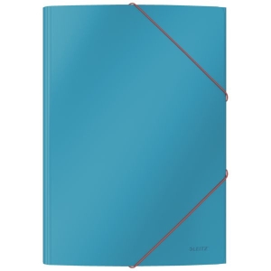 Teczka kartonowa z gumką, A4, niebieska 30020061