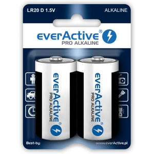 Bateria EVERACTIVE Pro Alkaline D/LR20 alkaliczna blister (2szt)