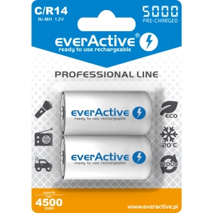 Akumulatorek EVERACTIVE Professional Line C/HR14 4500mAh (2szt)