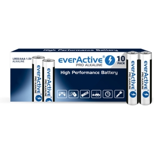 Bateria EVERACTIVE Pro Alkaline AAA/LR03 alkaliczna pudełko (10szt)