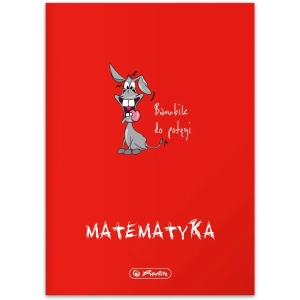 Zeszyt A5 60k kratka 70g. MATEMATYKA 9500011 HERLITZ