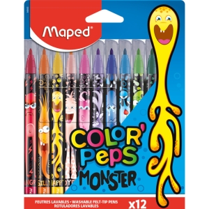 Flamastry Colorpeps monster 12 szt. 845400