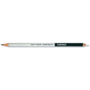 Ołówek 2B z gumką w oprawce 1350 SUDOKU KOH-I-NOOR