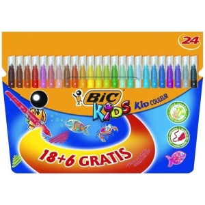 Flamastry BIC Kid Couleur 18+6 kolorów 841803