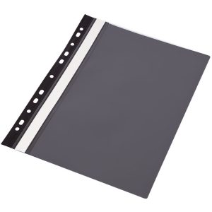 Skoroszyt A4 twardy wpinany typu PVC (10) czarny 0413-0019-01 Panta Plast