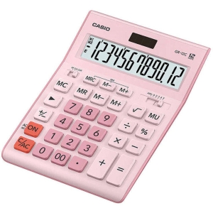 Kalkulator CASIO GR-12C-PK różowy