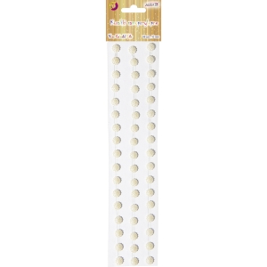 Dżety kryształki samoprzylepne kwiatki perłowe 10mm, JET-2350 ALIGA