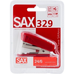 Zszywacz SAX 329 czerwony 20k+ gratis ISAX329-33