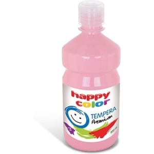Farba TEMPERA Premium 500ml różowa HAPPY COLOR HA 3310 0500-20