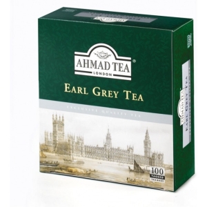 Herbata AHMAD TEA EARL GREY 100t*2g czarna zawieszka