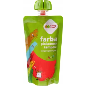 Farba plakatowa tempera czerwona 100ml HA 3310 0100-2 HAPPY COLOR