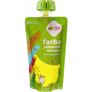 Farba plakatowa tempera neonowa żółta 100ml HA 3310 0100-01 HAPPY COLOR