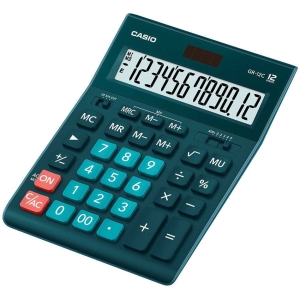 Kalkulator CASIO GR-12C-DG ciemna zieleń