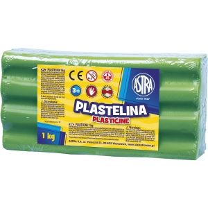 Plastelina Astra 1 kg zielona jasna 303111016 ASTRA