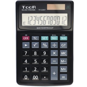 Kalkulator TOOR TR2296 12 pozycyjny wodoodporny