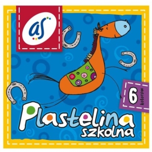 Plastelina szkolna`AS` 6kol. ASTRA 303219001