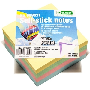 Notes D.RECT 75*75 400k PASTEL LEVIATAN 009327