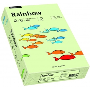 Papier ksero kolorowy A4 80g RAINBOW R72 bladozielony 88042585