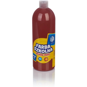 Farba szkolna Astra 1000 ml - brązowa 301217056 ASTRA