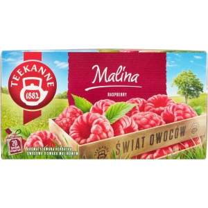 Herbata TEEKANNE owocowa (20 torebek x 2,50g) o smaku Malinowym