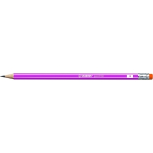 Ołówek#160 z gumką 2B pink STABILO 2160/01-2B Wycofane