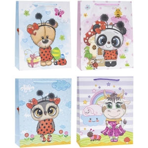 Torebka prezentowa 26x32x10cm TD-23118-A4 ROZETTE