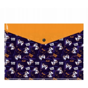 Teczka kopertowa A4 PP z nadrukiem GAMEPAD TKN-A4-33 BIURFOL