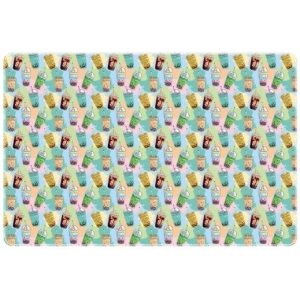 Podkład na biurko 58x38 z nadrukiem BUBBLE TEA NPB-02-37 BIURFOL