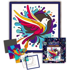 Zestaw do tworzenia obrazów z drewna PTAK 0465-0072-07 Panta Plast