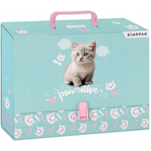 Teczka z rączką A4/95mm KITTY 559315 STARPAK