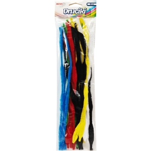 Druciki kreatywne DR44 falowame mix 30szt. 30cm BREWIS