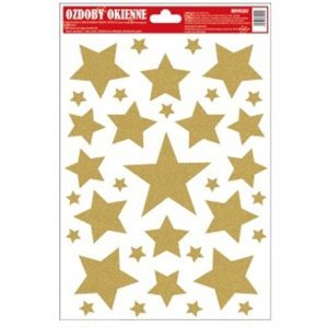 Witraż Gwiazdki wielokrotnego użycia STXWG-5003 BREWIS