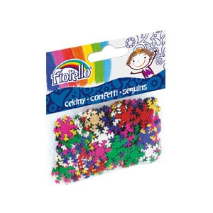 Cekiny konfetti Fiorello GR-K142 śnieżynki 170-2265