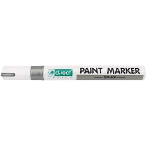 Marker D.RECT SP-101 olejowy srebrny 206009