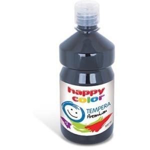 Farba TEMPERA Premium 500ml grafitowa HA 3310 500-88 HAPPY COLOR