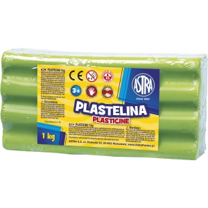 Plastelina 1kg seledynowa 303111017 ASTRA