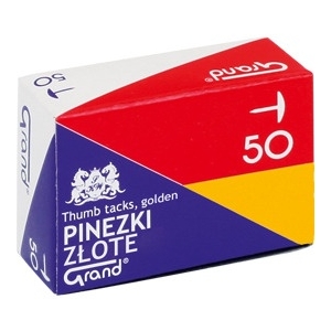 Pinezka złota G50 (10) GRAND 110-1377