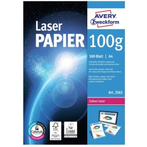 Papier FOTO A4 100g laser PREMIUM obustronny,satynowy (500 kartek) 2562 AVERY ZWECKFORM