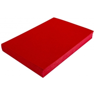 Okładka kartonowa do bindowania DELTA A4 NATUNA czerwona skóropodobna (100szt)